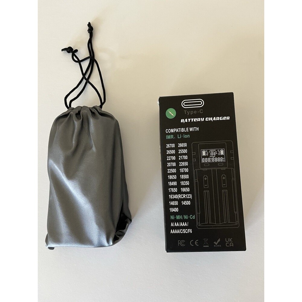Battery Charger Double Slot LCD Swanlake 18650 Inteligent Battery Charger 3.7V